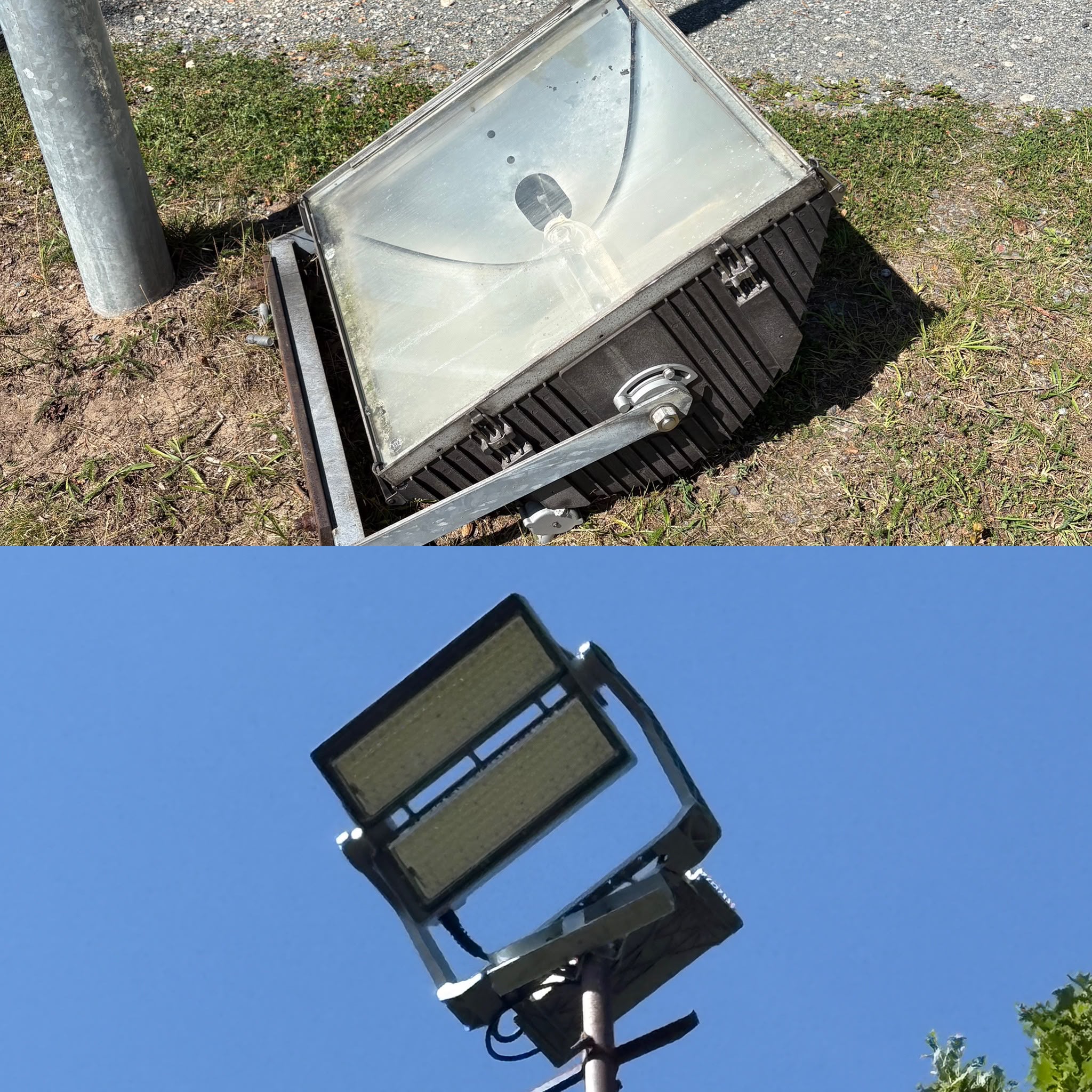 Flutlicht-Umrüstung auf LED-Technik abgeschlossen