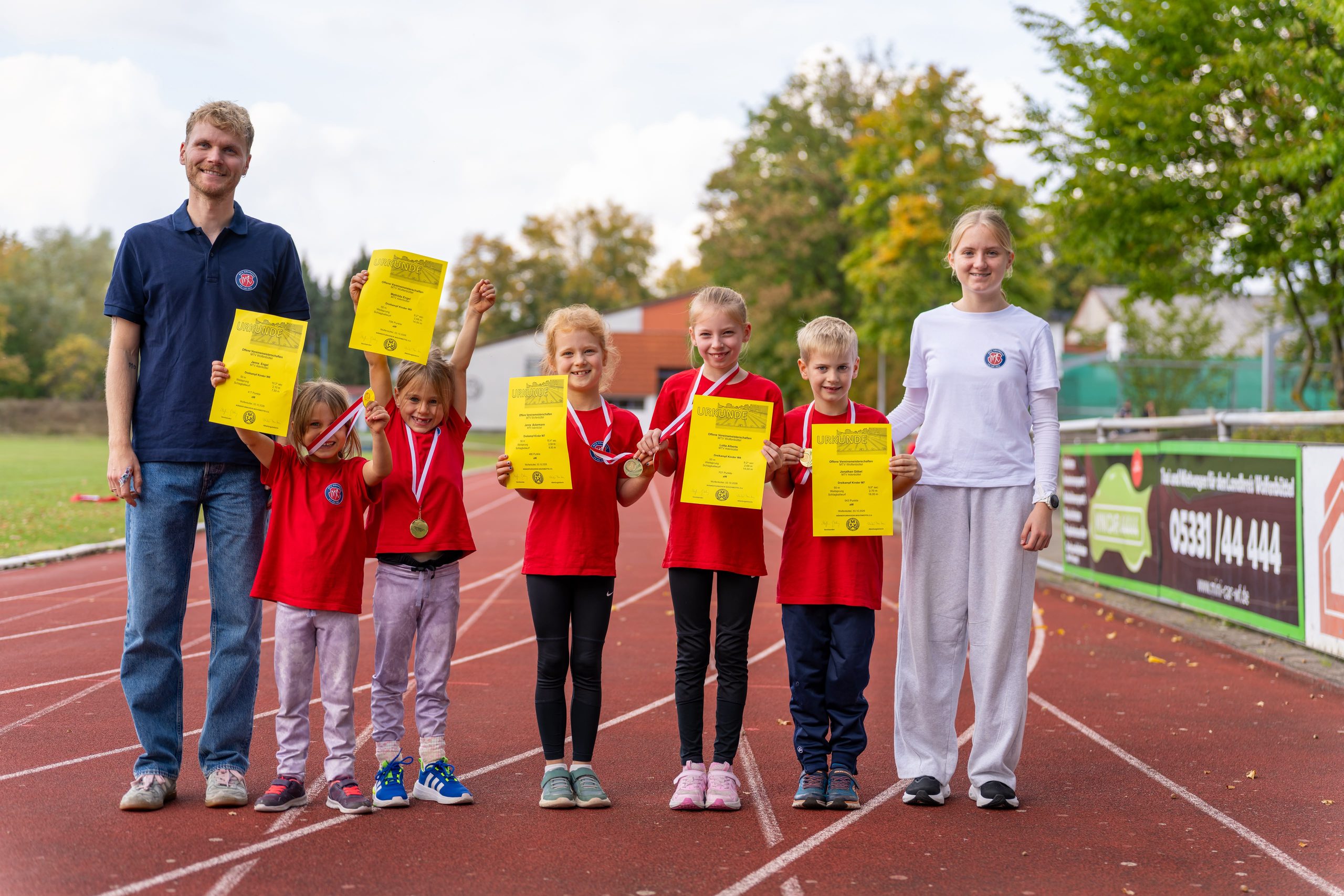 Erfolgreicher erster Leichtathletikwettkampf unseres Nachwuchses
